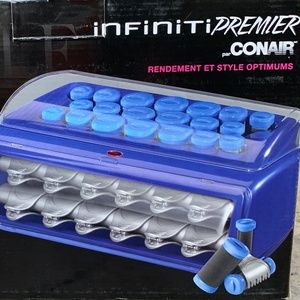 Conair Infiniti Premier Hot Roller Hair Curler Setter Electric Set